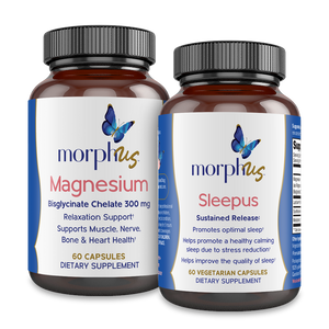 cortisol calm deep sleep bundle includes magnesium and sleepus