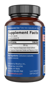 Morphus Magnesium Supplement for Menopause supplement facts panel